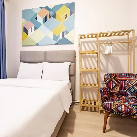 Lejlighed Central And Chic Studio Flat With Balcony In Sisli Istanbul
